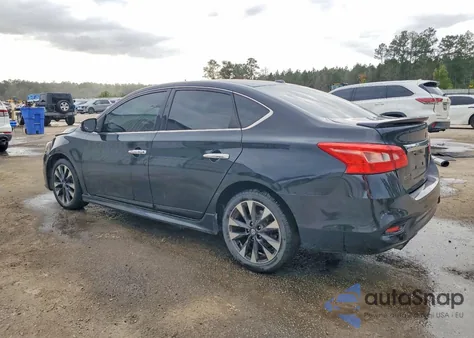 2017 Nissan Sentra Sr Turbo z USA, uszkodzony, nr VIN 3N1CB7AP1HY252162